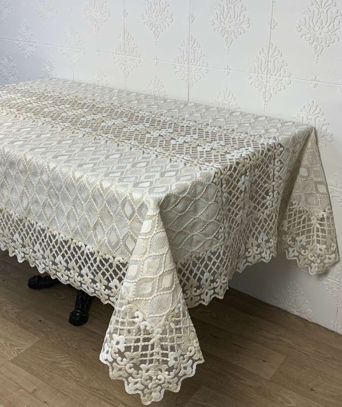 Скатертина Acme Tekstil 160x220 Lina Krem PVS