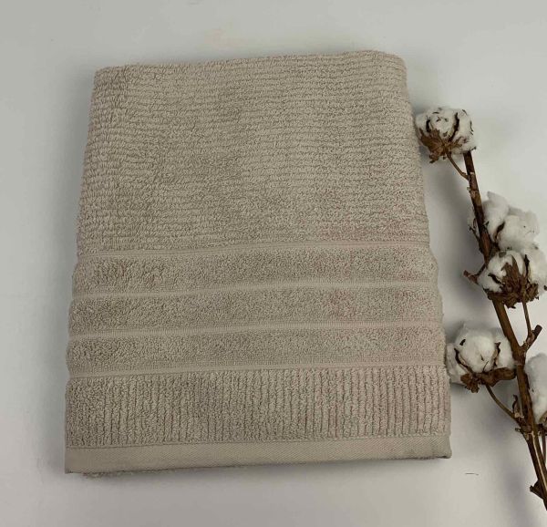 Рушник Philippus Delux Cotton 70х140 Sicilya Бежевий(A144)