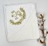 Крижма з кутиком Pedaliza baby White-gold мод 303