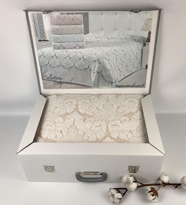 Покривало Maison D'or махрове Celestina 220х240 Beige