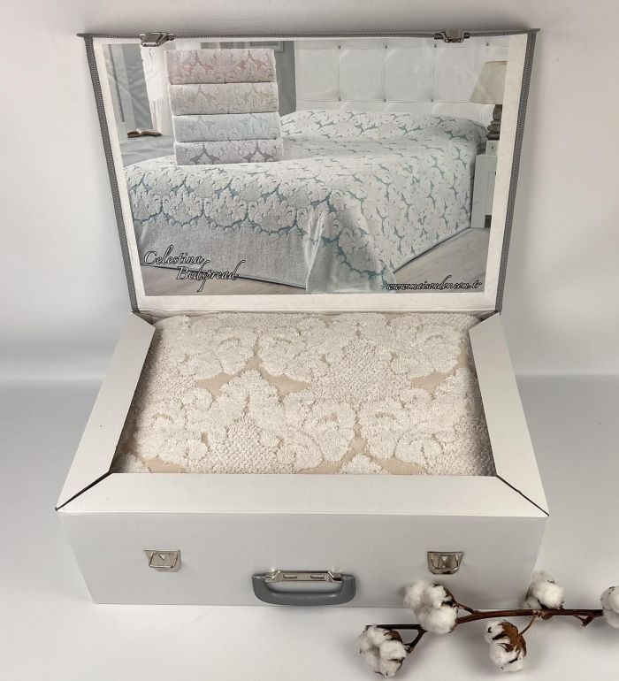 Покривало Maison D'or махрове Celestina 220х240 Beige