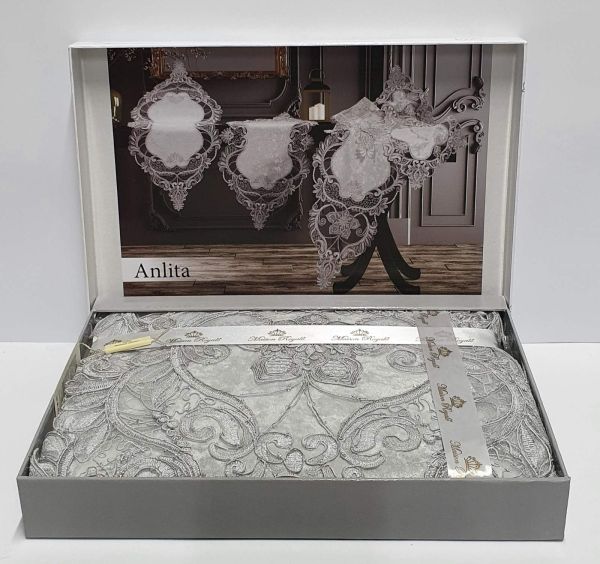 Доріжка Set Велюр Maison Royale Anlita Grey