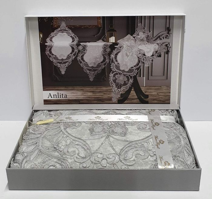 Доріжка Set Велюр Maison Royale Anlita Grey
