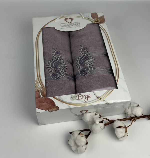 Набір рушників Two Dolphins 2 шт Erge G.Kurusu