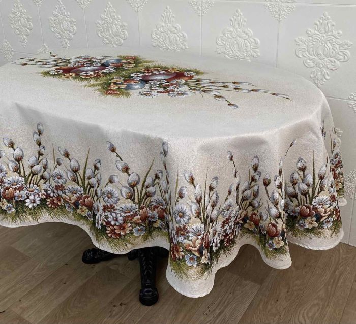 Скатертина Sagol великодня 160х220 ovale ST-148-2