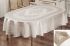 Скатертина Sagol тефлон 160x260 ovale St-052 Cappucino + 8 серветок *
