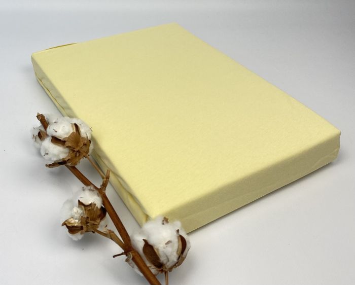 Простирадло на резинці Le Vele 140-160x200 Stretch Lemon