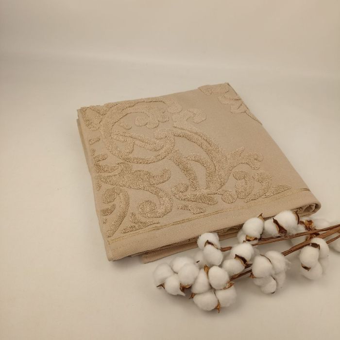 Рушник Philippus Moss Cotton 70x140 Mira Капучино (A516)