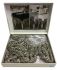 Скатертина Велюр Acme Tekstil 110x160 Harem Silver