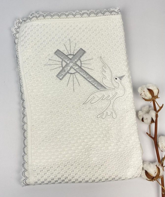 Крижма утеплена Pedaliza baby  White код5222