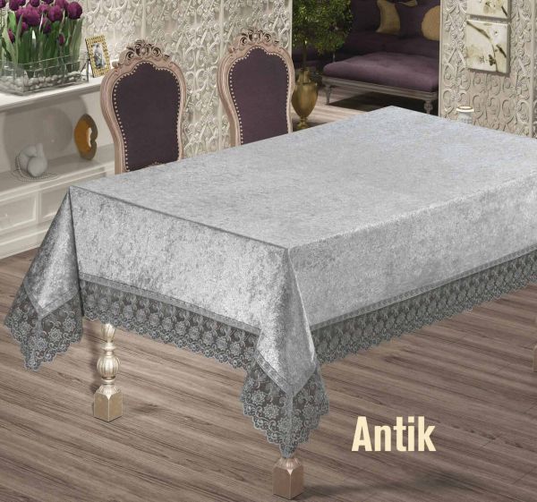 Скатертина Велюр Maison Royale 160x350 Antik Grey