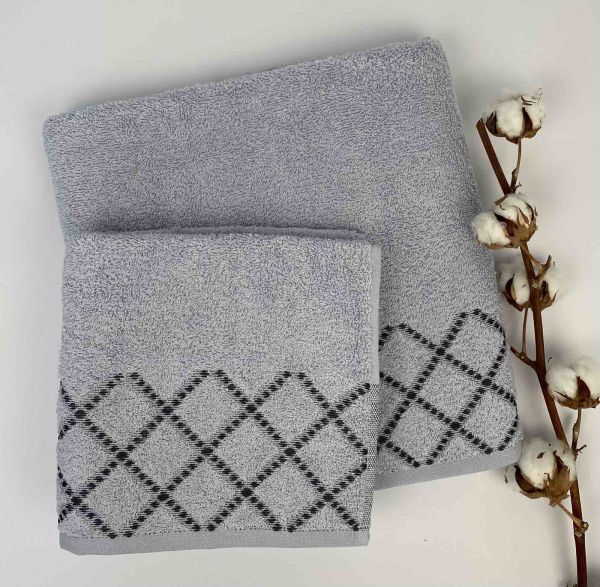 Набір рушників Cottonize 2 шт cod141 Grey