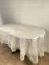 Скатертина Велюр Acme Tekstil 160x260 ovale Daisy Krem PVS