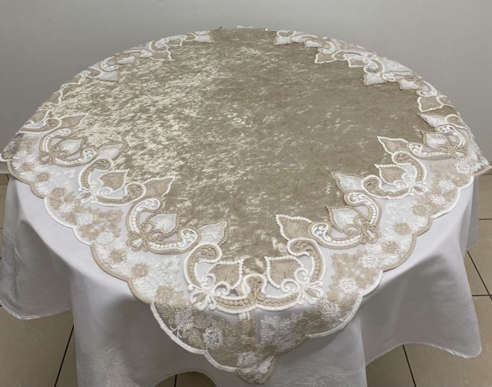 Квадрат Велюр Maison Royale 80x80 Maral 1 Cappucino