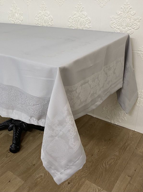 Скатертина тефлонова Maison Royale 160х300 Jumbo Grey PVS
