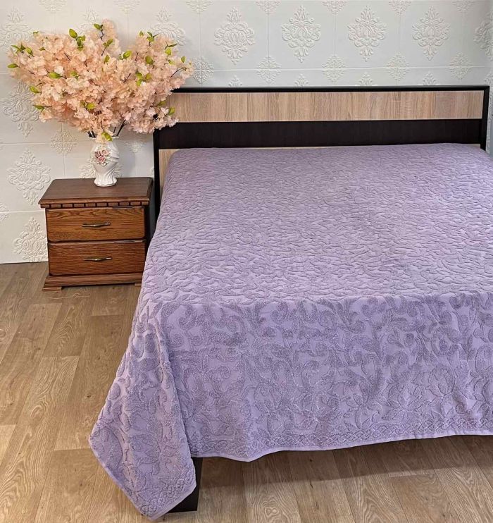 Простирадло махрове АЕ Jakard 220x240 Purple