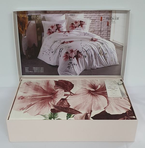 Постільна білизна Maison D'or сатин 200х220 Alita Rose