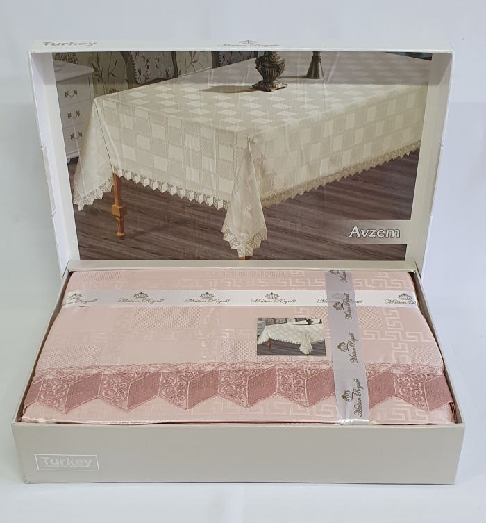 Скатертина Maison Royale 160x220 Avzem Powder