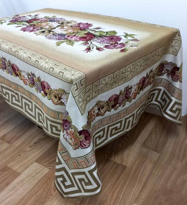 Скатертина гобеленова Sagol 160x300 St - 138 V1 Krem
