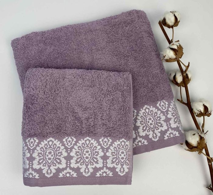Набір рушників Cottonize 2 шт cod101 Purple