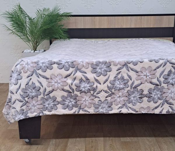 Покривало велюр без упаковки 200х220 Model 6 (724)
