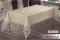 Скатертина з мереживом Maison Royale 160x220 Almond Grey