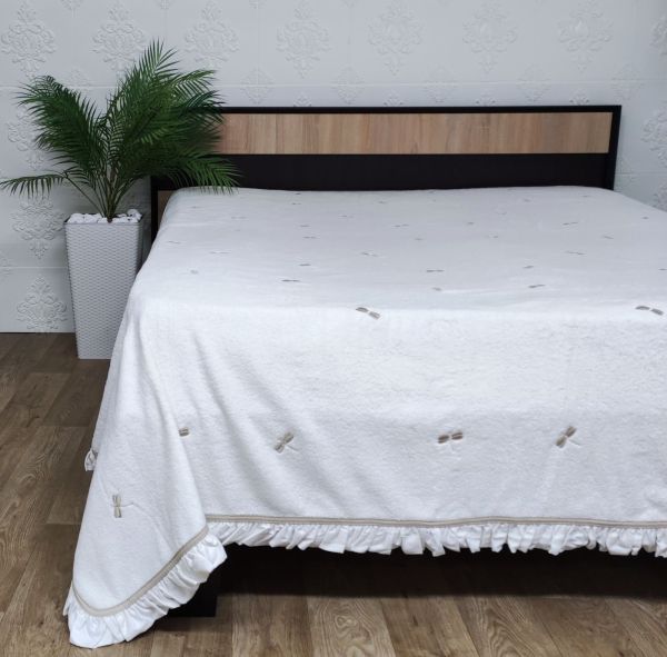 Покривало Maison D'or 220x240 Les Azzures Ecru-Beige