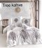 Постільна білизна Altinbasak ранфорс 200x220 Tree Kahve