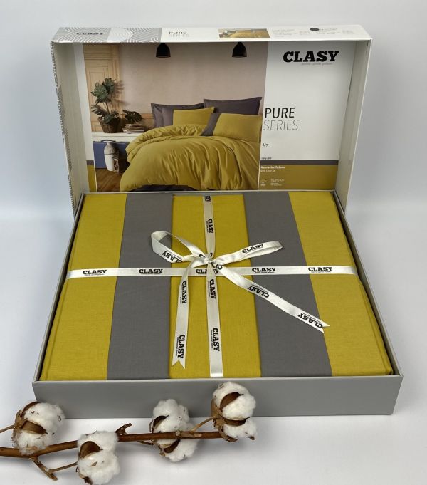 Постільна білизна CLASY ранфорс 160x220 см Pure Series V-7 Sari