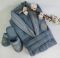 Халат чоловічий Maison D'or Elegance Marine Blue S