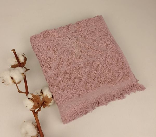 Рушник Philippus Delux Cotton 50х90 Puket Фіолетовий (Е949)