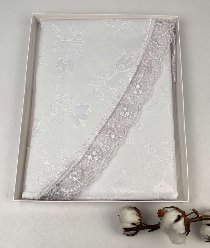Скатертина Maison Royale 160 Круг KDK-1 White