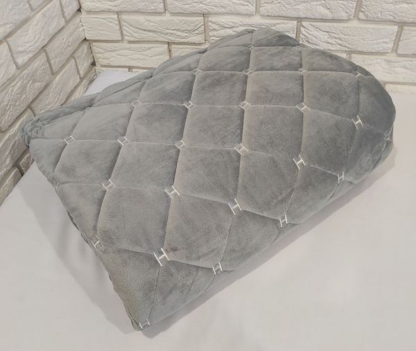 Покривало велюрове Model-3 200x230 Gray
