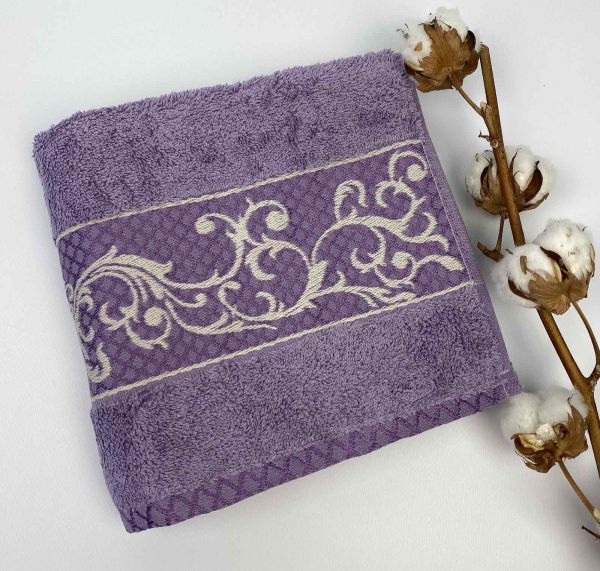 Рушник Cottonize 50х90 cod128 Purple