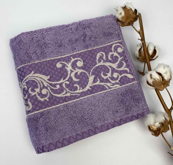 Рушник Cottonize 50х90 cod128 Purple