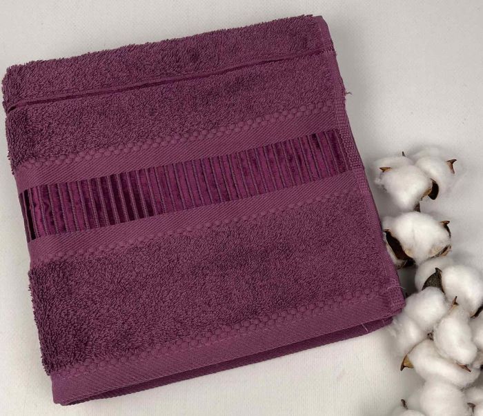Рушник Bridge Collection 50x90 Model-2 Purple