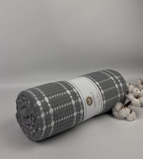 Покривало вафельне Philippus 200x220 Ekose Gri