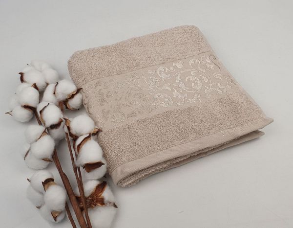 Рушник Philippus Super Cotton 50x90 Ruby Бежевий (A505)