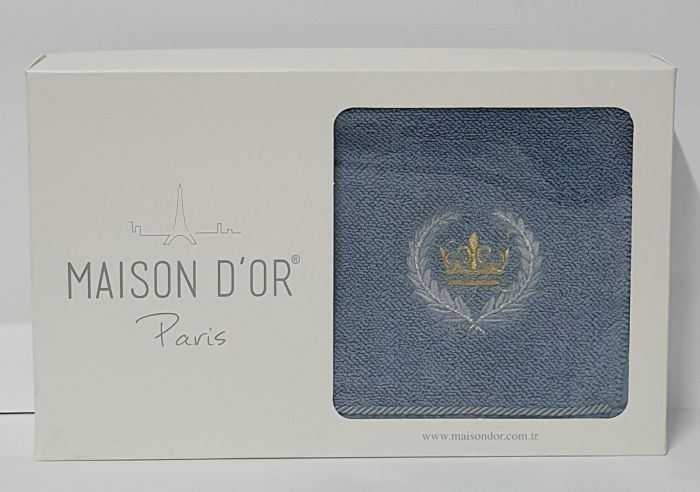 Рушники Maison D'or 4шт Pierre Loti Blue 30x50