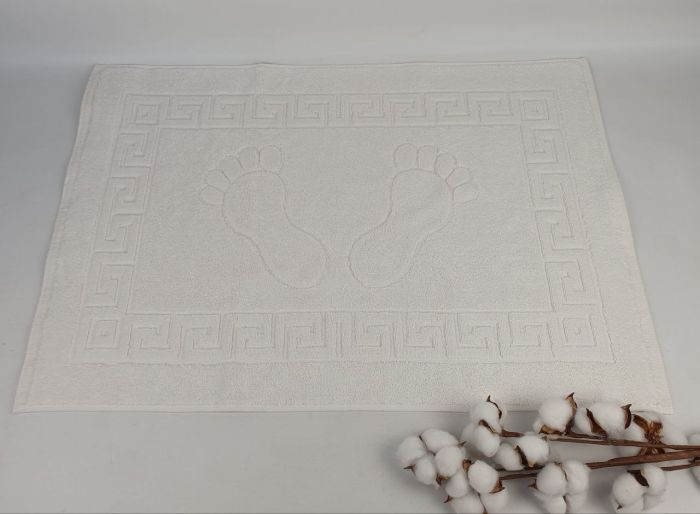 Рушник-килимок для ніг Homeline 50x70 White