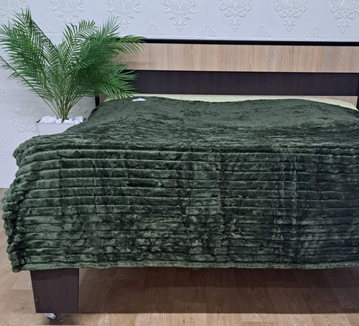 Покривало велюр 180х200 Green (615)