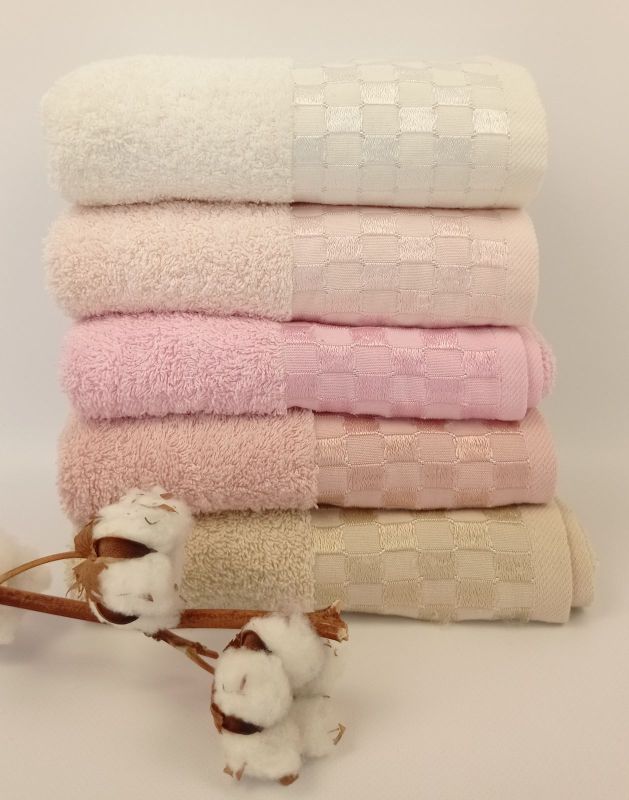 Рушник Lara Soft 50х90 Colors Satranc