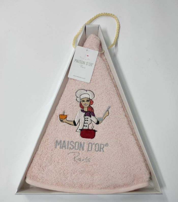Рушник Maison D'or Round Towel Q70см Rose 11240