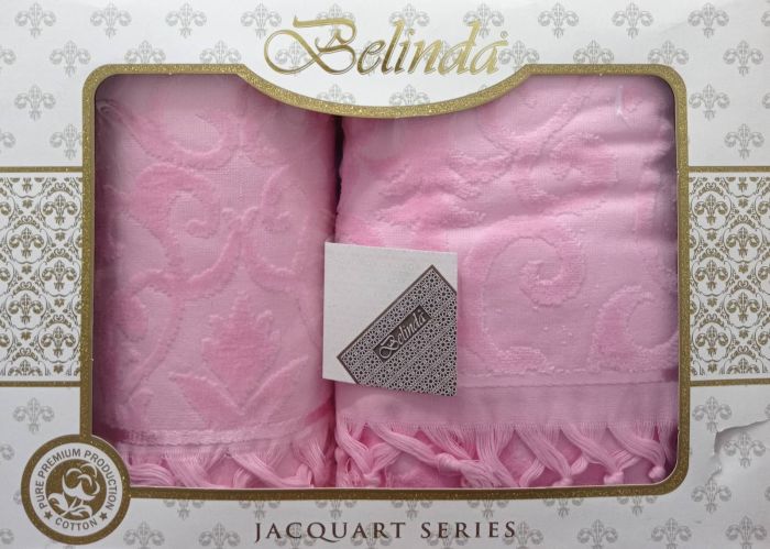 Набір махрових рушників Belinda Pink