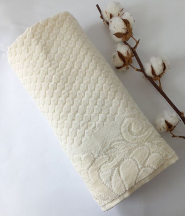 Рушник AE 70х140 Salkim  Cream