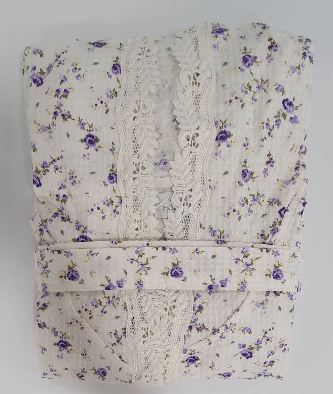 Халат жіночий Maison D'or Roses Estee Dark Lilac L