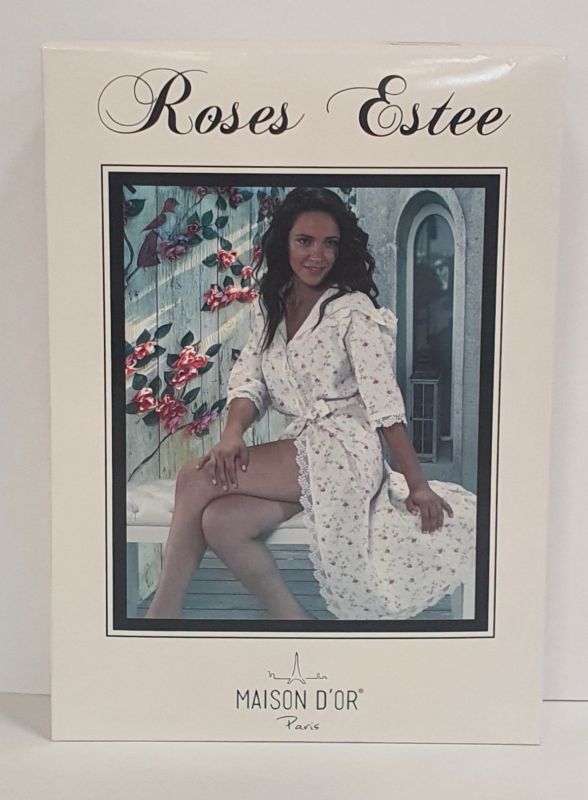 Халат жіночий Maison D'or Roses Estee Dark Lilac L