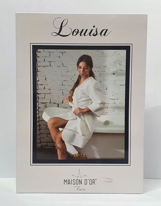 Халат жіночий Maison D'or Louisa White L