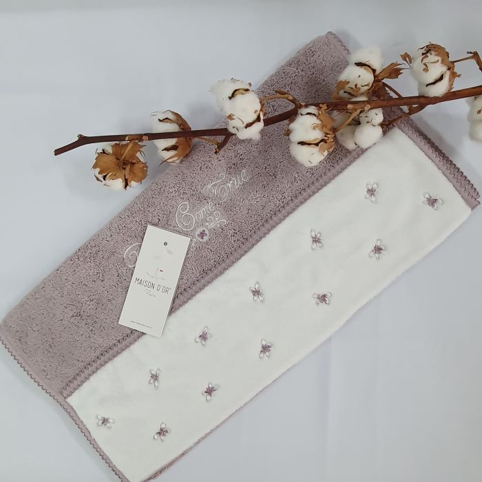 Рушник Maison D'or Lavoine Butterfly 50x100 Salmon