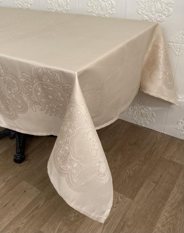 Скатертина Masali тефлон 140x180 Model 510 Cappucino